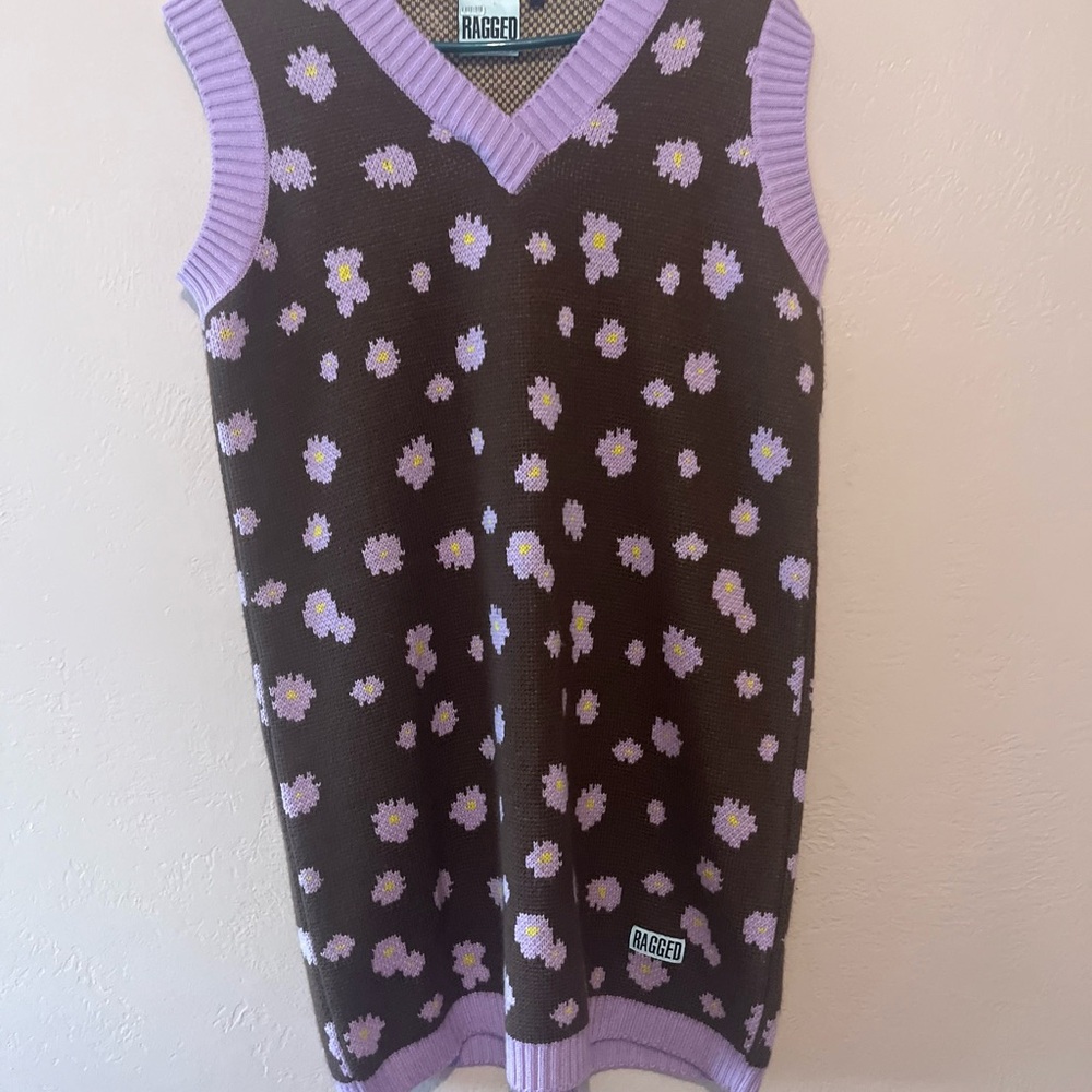 The Ragged Priest Grit Mini Sweater Dress Size medium